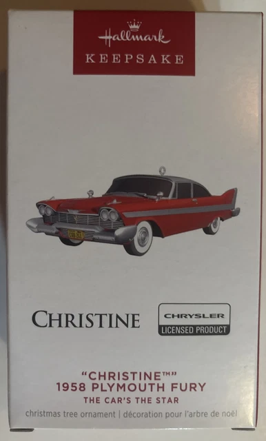 1983 Christine Movie Poster – 11x17 Reproduction – 1958 Plymouth Fury Horror Film
