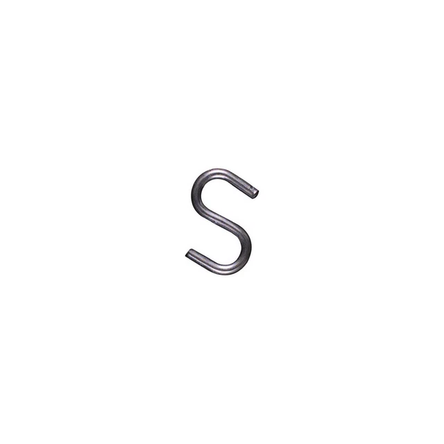 National Hardware N121-566 Open "S" Hook, Zinc-Plated Steel, Heavy-Duty, 1 In. -