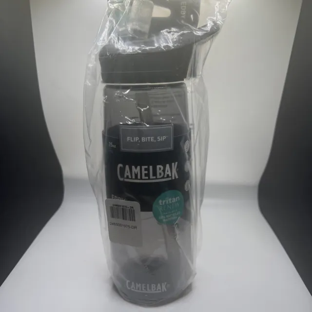 Camelbak Eddy+ water bottle 750ml/25oz - spill proof drinking bottle BLACK