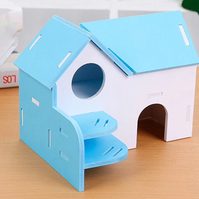 1Pc Guinea Hamster Hütte Hamster Schlafen Käfig Hamster Bett 7