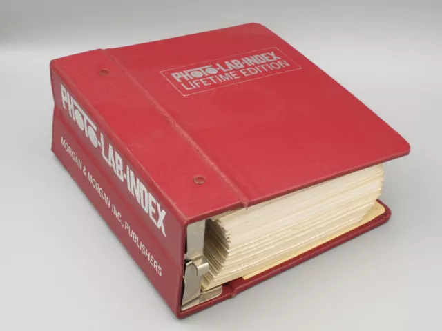 EX++ Photo Lab Index Lifetime Edition by Morgan & Morgan 1970 20th 0-87100-051-2