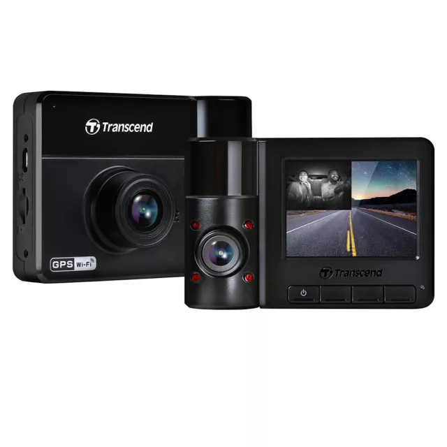 Transcend Dashcam DrivePro 550B doppio obiettivo 2