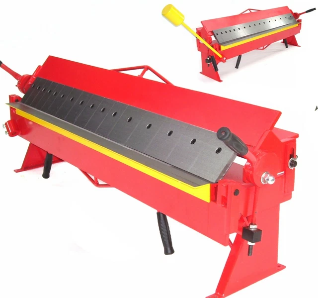 Cintreuse à Tôle Manuelle 760mm | Pliage Jusqu'à 90° | Pour Tôles 1.2mm Max