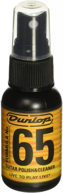 Dunlop Formula 65 Gitarrenpolitur & -reiniger, 1oz Sprühflasche P/N 651