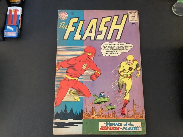 The Flash#139 Menace of the Reverse-Flash 1st APP. of Reverse Flash
