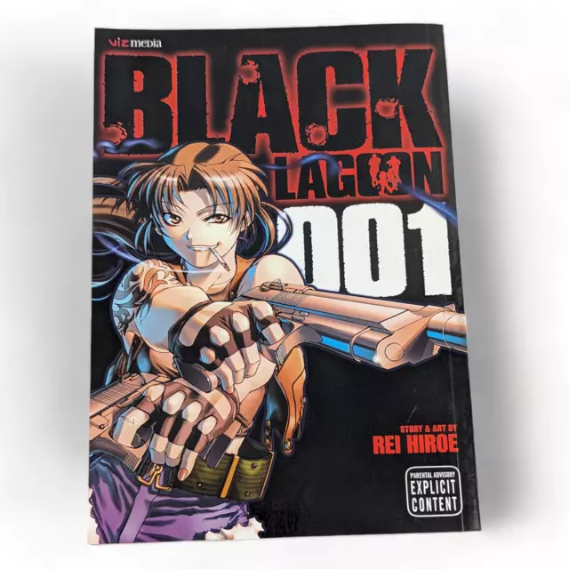 Black Lagoon, Vol. 1 by Rei Hiroe (English) Paperback Book FIRST PRINT