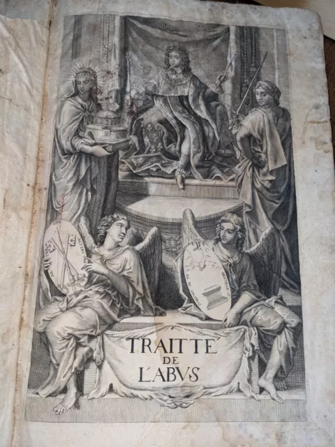 livre ancien-Ch. Fevret-Traité de l'abus ...-1654 -E.O.