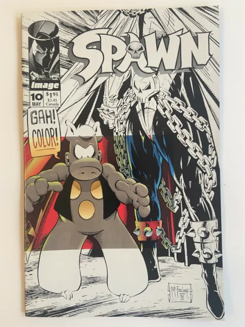 Spawn #10   Dave Sims "Cerebus" Appearance Todd Mcfarlane