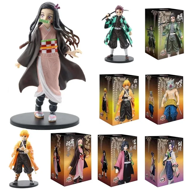 Jiumaocleu 5 stuks Anime Kimetsu No Yaiba-beeldjes, Kokushibo, Daki, Tsugikuni Yoriichi, Gytaro, Acaza-figuur, modelsculptuur, handgemaakt collectible desktopornament Jiumaocleu 5 stuks Anime Kimetsu No Yaiba-beeldjes, Kokushibo, Daki, Tsugikuni Yoriichi, Gytaro, Acaza-figuur, modelsculptuur, handgemaakt collectible desktopornament
