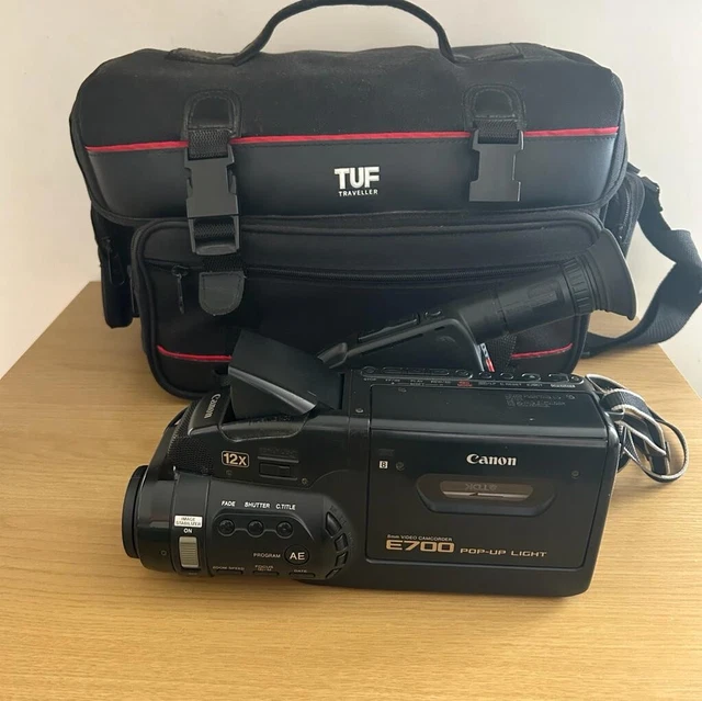 canon v60hi 8mm video camcorder