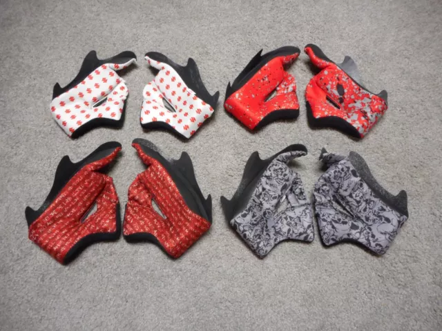 Icon Airframe Motorcycle Helmet Cheek Pads Set (Suzuki Hayabusa GSX-R SV-650)