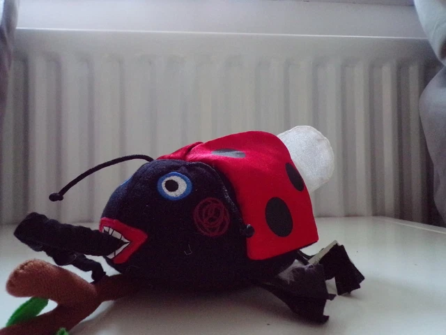 BEN HOLLY S Little Kingdom Fetch Stick Gaston ladybird retired soft toy plush 25.00 PicClick UK