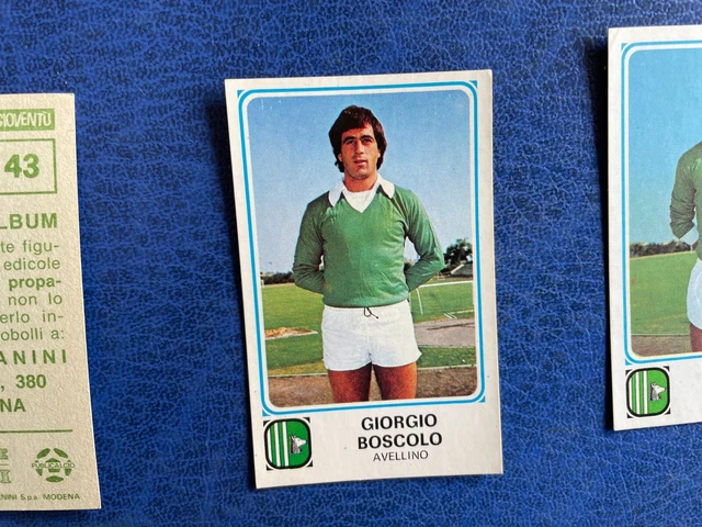 FIGURINA CALCIATORI PANINI 1978-79! N.367! Luppi/Damiani/Martina! Genoa