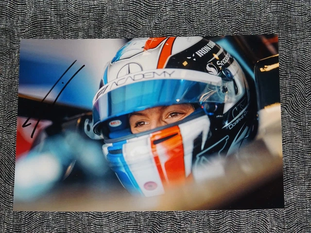 Cartolina Autografata Riccardo Patrese Originale Firmata Formula 1+A