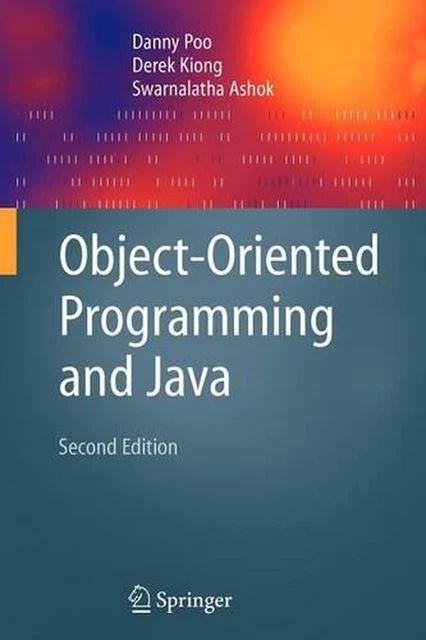 OBJECT-ORIENTED PROGRAMMING AND Java by Danny Poo (English) Paperback ...