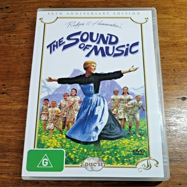 THE SOUND OF Music 40th Anniversary Edition DVD R4 Julie Andrews ...