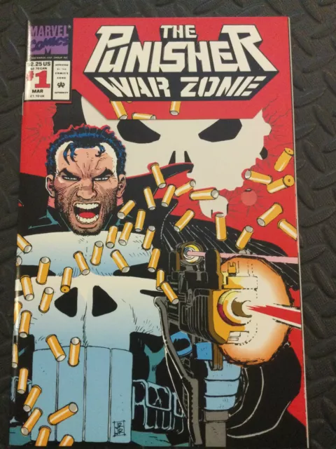 The Punisher War Zone #1 1992, VF/NM