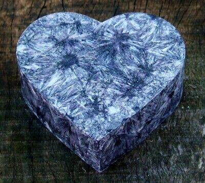 100hr SMOKEY WOODS & CHARCOAL Scented Huge LOVE HEART CANDLE MELT for Oil Burner