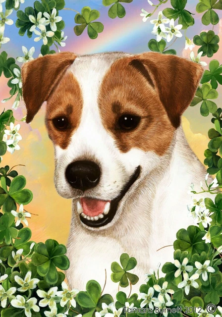 Clover House Flag - Jack Russell Terrier 31024