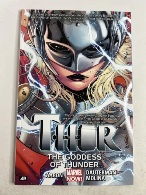 Thor vol 1 TPB The Goddess of Thunder MARVEL Jason Aaron