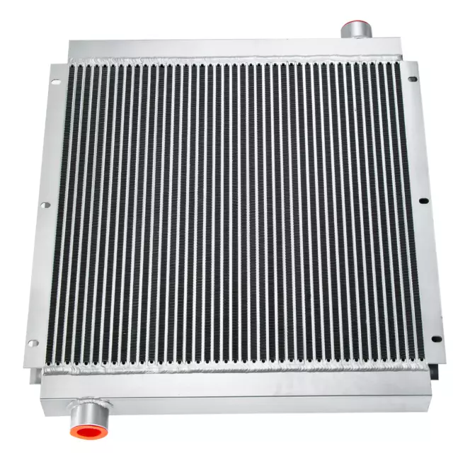 Mobile Hydraulic Oil Cooler 0-120GPM 90HP For Industrial Cooling System Silver 2