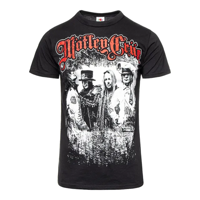 Official T Shirt MOTLEY CRUE Black BANDSHOTS Band Tee All Sizes