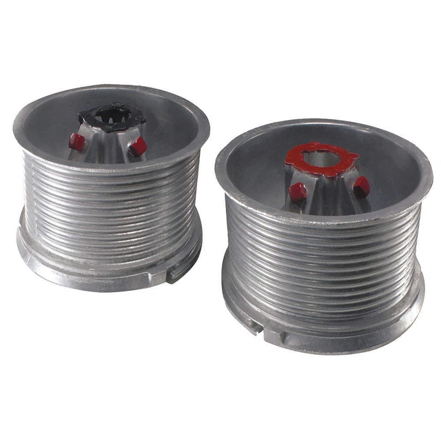 AMERICAN GARAGE DOOR SUPPLY 5250-18S Commercial Drum,5 1/4 In Keyed,PK2
