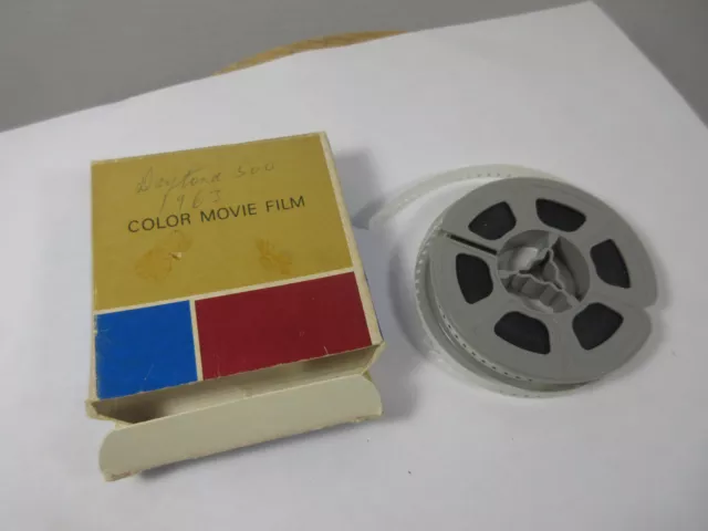 Daytona 500 1963 película familiar mini carrete película a color