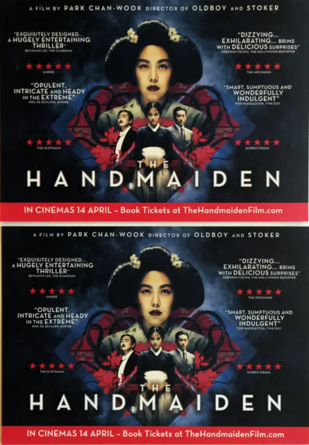 The Handmaiden Film Postcards Park Chan Wook Kim Min Hee  Kim Tae-Ri Ha Jung-Woo