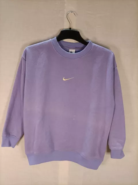 Felpa Nike viola da donna