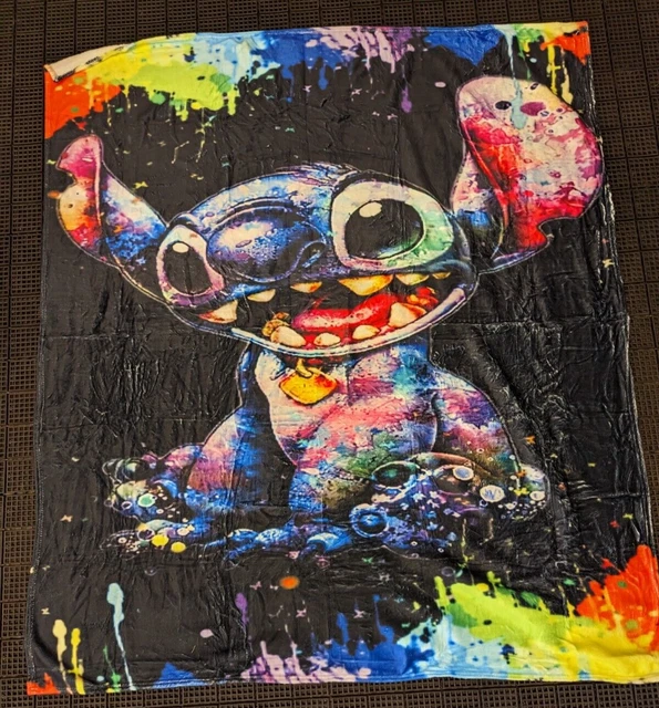 NEW Disney Lilo and Stitch Comfy Fleece Throw Blanket NEW Disney Lilo and Stitch Comfy Fleece Throw Blanket