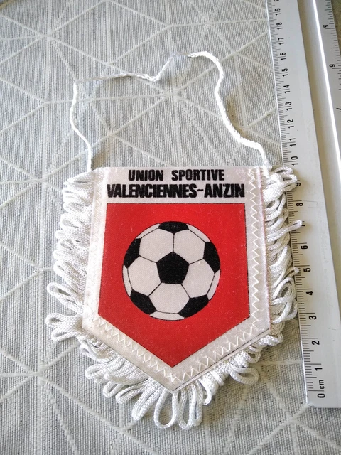 Fanion / Pennant / Wimpel US Valenciennes Anzin - France - Vintage