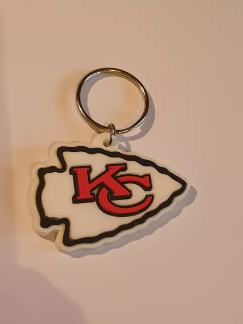 KANSAS CITY CHIEFS  NFL key ring  super bowl american football keyring NEW