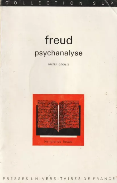 Psychanalyse Par S. Freud Aux Éd. Puf - Coll. Sup 1975