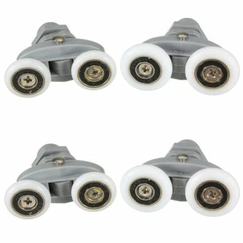 Pack of 4 x Shower Door Rollers/Runners/Wheels Dia 23mm Replacement Parts S1