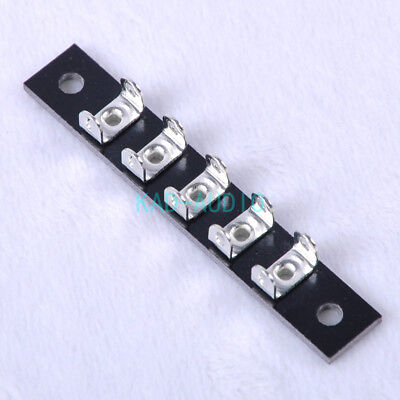 3pcs Vintage Point to Point Turret Terminal Tag Strip 5Pins Board Tube Amp DIY 3