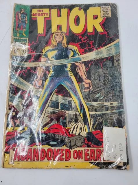 THE MIGHTY THOR COMIC BOOK, Vol. 1, Number 145 Marvel October 1967