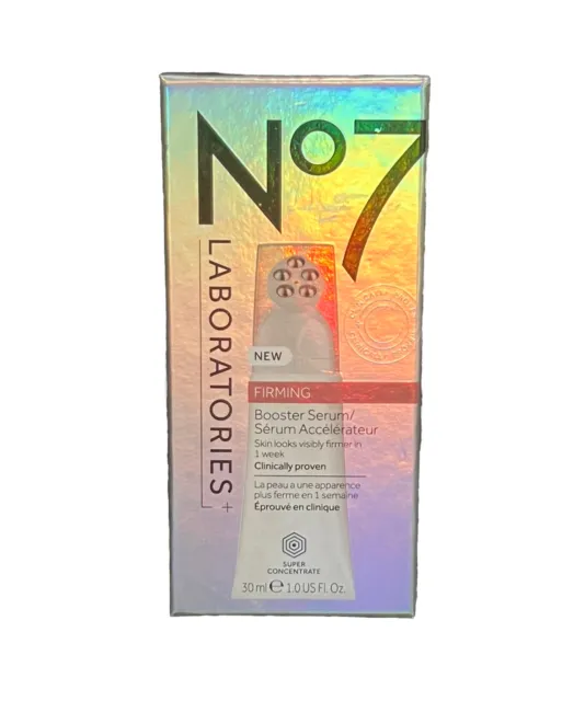 No7 Laboratories Firming Booster Serum Clinically Proven Super Concentrate 1 Oz