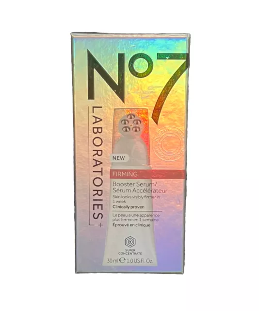 No7 Laboratories Firming Booster Serum Clinically Proven Super Concentrate 1 Oz