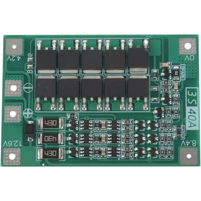 8X(3S 40A Für Schraubendreher 12 V Li-Ion 18650 Bms Pcm Batterie Schutz Plataa