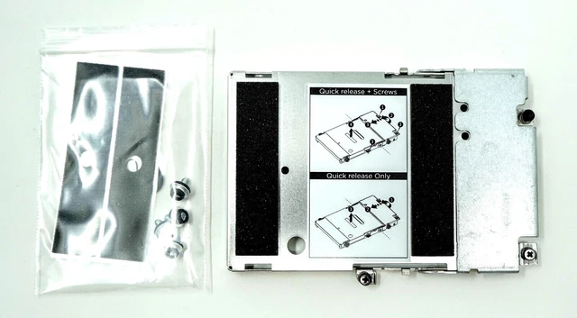 Nuovo Per HP Zbook 15 G3 G4 Rigida Drive HDD Portabastoni - Foto 6