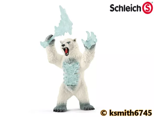 Schleich Eldrador Creatures BLIZZARD BEAR plastic toy scary ice animal * NEW 💥