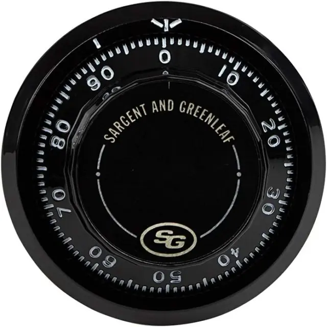 Sargent & Greenleaf S&G Model 6730-100 Mechanical Safe Lock Kit Black