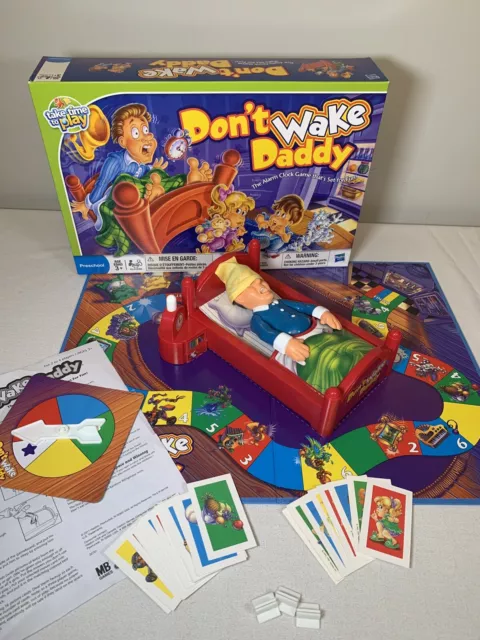 Don’t Wake Daddy Family Board Game Hasbro 2011 Works Well READ