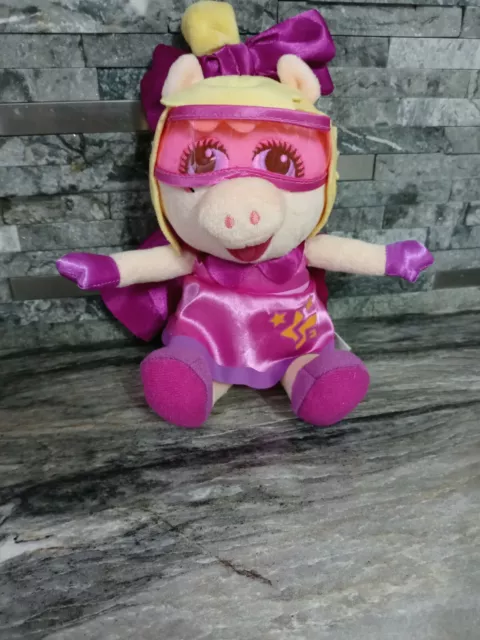 Disney Junior Muppet Babies Super Fabulous Piggy Plush 6" Miss Piggy