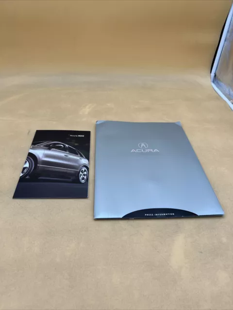 2007 Acura Rdx New York Auto Show Press Media Information Kit Brochure Folder