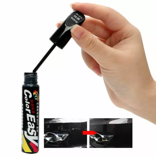 DIY Car Clear Scratch Remover Touch Up Pens Auto Paint Repair Pen Brush Black