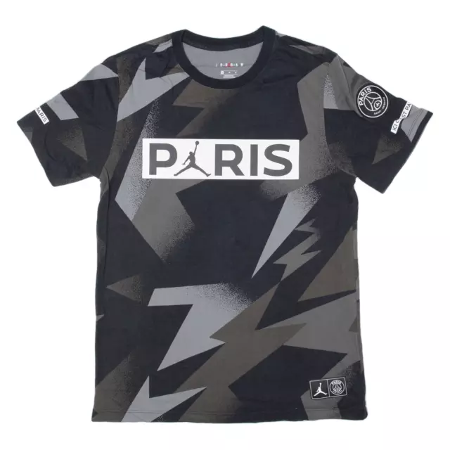 AIR JORDAN Paris Saint Germain Mens T-Shirt Black M