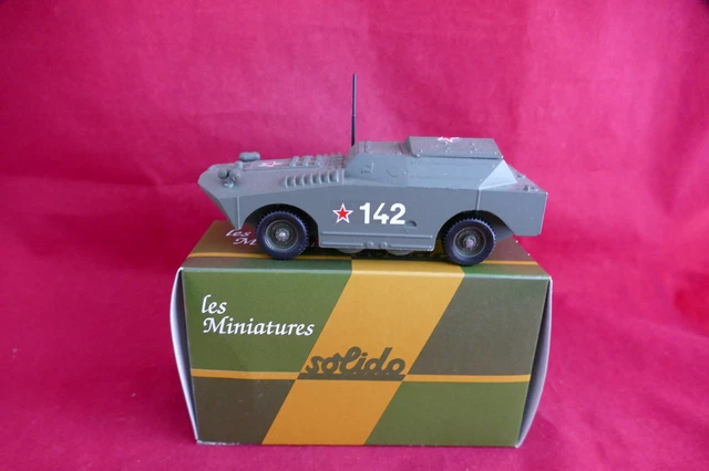 Solido Hachette Militaire Armée 1/50 - Char Tank Russe Amphibie PT 76