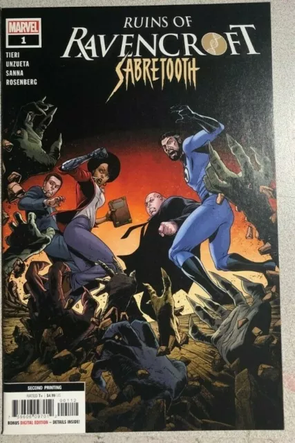 RUINS OF RAVENCROFT: SABRETOOTH #1 (2020) Marvel Comics 2nd print FINE-